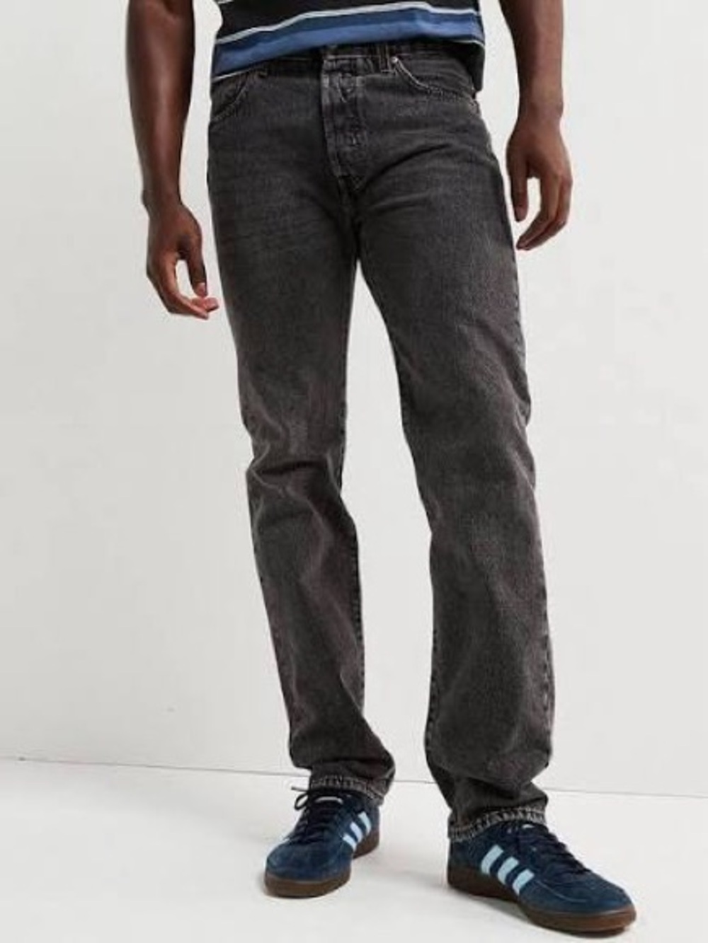 Levi's Men's 501 ‘93 Straight Jeans - Charcoal